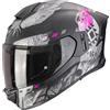 EXOCOM SCORPION EXO-530 AIR HADJI Nero Opaco-Rosa