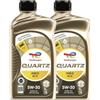 Charging Racer TotalEnergies Olio Motore Quartz Ineo RCP 5W30, Benzina e Diesel, Tecnologia Age-Resistance, Protezione Filtro Antiparticolato,2 Litri: 2 bottiglie da 1L