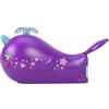 Polly Pocket Avventura sull'Isola dei Cristalli - Narvalo Grandi Avventure, playset barca a due piani con 2 bambole, 3 perle solubili e 13 accessori inclusi, giocattolo per bambini, 4+ anni, HKV71