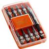 Zarivy Set di 9 punte intercambiabili con adattatore, strumenti versatili per riparare e assemblare dispositivi elettronici.