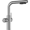 BLANCO CHOICE Icona-L | rubinetto da cucina all-in-one in acciaio inox massiccio | escluso unità di trattamento dell'acqua CHOICE.ALL| acqua refrigerata in still, media, frizzante e calda | [16 x 28,2