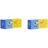 Tacwise 18G Chiodi, Da 50 Mm, Senza Testa & 0398 80/14Mm Punti Zincati, 32 Mm, Set Di 5000 Pezzi