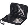 KS Tools 965.2004 Serie di Chiavi Maschio Piegate TITANplus per Viti a Esagono Incassato, 17 Pezzi, 1.5-14 mm