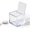 Omada Design Scatolina Portaconfetti in Plexiglass, 48 pezzi, Cubo formato 5 x 5 x 5 cm, Bomboniere trasparenti, idea regalo per cerimonie, con Coperchio, Colore Trasparente