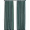 Domus&Trend - Tende Oscuranti per Interni 1 Pannello 140x260, Tende Camera da Letto Soggiorno Moderne Ignifughe Isolanti Passanti Nascosti, Tenda Oscurante Antirumore Coprente 100% Made in Italy, 1 Pz