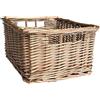 Arthur Cameron - Cesto portaoggetti rettangolare in vimini con manici - 29 x 25 x 15 cm - Piccolo cesto in vimini, organizer per la conservazione del bagno, organizer per la camera da letto (lavaggio