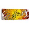 ARTTOR Quadro su Tela Musica concerto divertimento fiore Stampe da Parete 140x50cm Quadri Moderni Soggiorno Camera da Letto 1 pezzo Grandi Decorazione Murale Wall Art Canvas Grafica Immagini AB140x50-1964