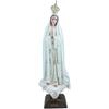 Proposte Religiose Statua della Madonna di Fatima in resina dipinta a mano con occhi in vetro. Altezza cm 55
