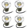 WZYJLyds Faretti LED da Incasso per Pavimento Esterno 3W Faretto Incasso Segnapasso IP67 Impermeabile per Giardino, Esterno, Terrazzo(White Light,220V)