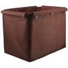 Generic Borsa con Fodera Impermeabile Rimovibile Rettangolare da 400 Litri per Cesto Portabiancheria con Rotelle, Borse Portaoggetti in Tessuto Oxford, Borsa con Fodera di Ricambio per Carrello Portabiancher