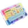 LIHAO 360pz 24 Colori T5 Bottoni a Pressione Bottoni Automatici in Plastica