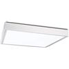 Planetitaly Plafoniera LED 48W lampada luce soffitto 60x60 cm 4500lm quadrato driver 220V (Bianco freddo)