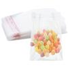 Smomend 400 Bustine Trasparenti Adesive 8x12cm, Sacchetti Cellophane Ziplock per Alimenti, Caramelle e Biscotti, Alta Trasparenza e Multiuso
