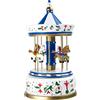 Small Foot Carillon Giostra Nostalgica Grande, Legno, Multicolore, 16.00x16.00x28.00 cm