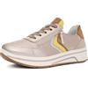 ARA Sapporo, Scarpe da Ginnastica Donna, Sand Limoncello Bianco Biscuit Shell, 44 EU Larga