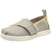 TOMS Tiny Alpargata, Espadrillas Unisex - Bambini e ragazzi, Grey Brown, 27 EU