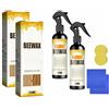 Rakiuty Cera D'api Spray Naturale Micromolecolare, Natural Micro-Molecularized Beeswax Spray, Floor Cleaner Beeswax,Per Mobili, Legno, Pavimenti, Cura Mobili,120ml (2pc)