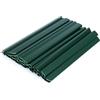 FSROOMZ 24 morsetti di fissaggio per strisce frangivista, altezza maglie 20 cm, clip in PVC per giardino, balcone, recinzione, verde