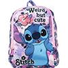Disney Stitch Zaino, Zaino per la Scuola Media Stitch, Zaino per Bambina Design Stitch 'Strano ma Carino', Zaino da Viaggio, Regalo per Ragazze