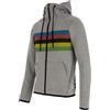 Santini Felpa Uomo con Cappuccio UCI Official (S, Grigio)