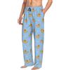 Novastar Glod Dog Puppy - Pantaloni da pigiama da uomo con tasche, morbidi e comodi, colore: blu, Nero, M