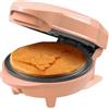 Bestron Mini waffle, waffle dal design unico a forma di coniglio pasquale, ideale per Pasqua, compleanni dei bambini o come regalo, dimensioni della cialda: 10 cm, arancione