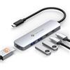 NOVOO Hub USB C HDMI 5 in 1, Adattatore USB C con HDMI 4K@60Hz, PD 100W, Porta USB-C Dati 5 Gbps, 2 USB-A 3.0, Compatibile con MacBook M3/M2, Surface, Dell XPS, Chromebook, iPhone 16/17, Steam Deck