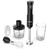 POYOCOM Frullatore a immersione senza fili, POYOCOM minipimer portatile ricaricabile, con cavo Type-C, frusta, tritatutto da 500 ml, recipiente da 600 ml per frullati, salse, pappe e zuppe - Nero
