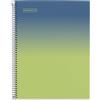 Miquelrius - Quaderno A4 a quadretti 5 mm, 80 fogli microperforati a 1 colore, carta extra opaca da 90 g/m², copertina in cartone accoppiato, spirale, 4 fori per archiviazione, Blu&Limone