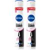 Nivea Black & White Invisible Clear 2x200 ml