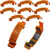 MIGHTY SCAPERS Cylinder Cover Snap Clip Buckle Part di sostituzione per la manutenzione della catena Compatibile con 435 440E 445 450E 570 575 576