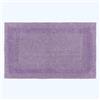 HOMESCAPES Tappetino da bagno extra large, 1600 g/m², super morbido, 100% cotone, reversibile, lavabile, super assorbente, ad asciugatura rapida, colore: lilla, 70 x 120 cm