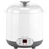 Rosenstein & Söhne Yogurtiere - preparatore di: Yogurtiera per yogurt greco, yogurt naturale e molto altro., Tempo e temperatura regolabili, 2 contenitori con volume di 1,5 e 1,35 litri (yogurtiera)