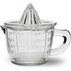 CKB LTD® Set di spremiagrumi e caraffa dosatrice in vetro, stile vintage, da 600 ml, il modo ideale per spremere arance fresche, limone o lime