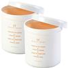 Beauty Image Paraffina per Mani e Piedi - Bagno di Paraffina per Mani - Trattamento Ideale per Disturbi - Effetto Crema-Sauna - 750 gr [Confezione da 2] - Profumo Tutti Frutti