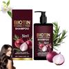 JIAOY Shampoo alla cipolla e al rosmarino per la crescita dei capelli, cura per capelli più forti, più spessi e più resistenti, per donne e uomini, cura idratante (1PCS)