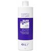 only professional Shampoo Antigiallo Professionale 1000 ml - Neutralizza i Riflessi Gialli, per Capelli Biondi, Grigi e Decolorati - con Proteine della Seta - Uso Salone e Casa