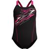 SPEEDO MEDLEY LOGO MEDALIST ONE PIECE Costume Intero Bambina
