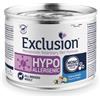 Generico Exclusion Hypoallergenic Monoprotein Veterinary Diet, Pesce e Patate, Tutte le Razze Adulte, 3 x 200 g