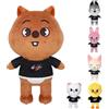 LCCGZ Stray Kids Peluche, 25cm Peluche Skzoo, Peluche Animali Skzoo, Stray Kids Plush Doll, St-ray Cartoon Peluche, Peluche Skzoo St-ray Kid, Peluche dei cartoni animati, Regali di compleanni per i fan