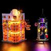 BRIKSMAX Kit di illuminazione a led per LEGO Harry Potter Diagon Alley: Tiri vispi Weasley - Compatible with Lego 76422 Modello di blocchi predefiniti- Non includere il set Lego