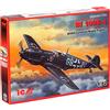ICM 72134 - Messerschmitt BF 109E-4,WWII German Night Fighter