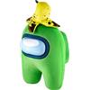 Among Us Peluche Huggable Serie 2 Verde Con Banana Altezza 30cm