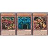 Yu-Gi-Oh! Ägyptisches Götterkarten-Set - Egyptian Gods - Slifer der Himmelsdrache (LDK2-DES01), Obelisk der Peiniger (LDK2-DES02), Der geflügelte Drache von Ra (LDK2-DES03) - Deutsch - German