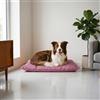 Italian Bed Linen Maxy Cuscinone Cane e Gatto ELEGANT - Cuscino per Animali Domestici Imbottito e Trapuntato, in Microfibra, 60x100 cm, Materassino Morbido e Confortevole per Cani Taglia Piccola/Media/Grande, Lilla