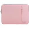 MOSISO 14 pollici Custodia Laptop, 14 pollici Borsa PC Compatibile con HP Lenovo Dell ASUS Acer, HP Stream, Dell Latitude, Lenovo IdeaPad, Poliestere Manica Verticale con Tasca, Rosa