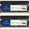 Timetec 16GB KIT(2x8GB) compatibile con Apple DDR4 2666 MHz per iMac metà 2020/metà 2019 iMac 27 pollici con display Retina 5K, fine 2018 Mac Mini (8,1)PC4-21333/PC4-21300 SODIMM MAC RAM Aggiornamento