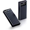 Tsebugap Power Bank 22.5W PD, 27000mah Ricarica Rapida Powerbank con Cavi Integrati Batteria Portatile Caricatore usb c Potente Batteria Esterna Batteria Portatile Cellulare per Smartphone iPhone Android