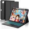 FOGARI Custodia Tastiera per iPad Air 13 M4 2026/M3 2025/M2 2024 con Touchpad, Rimovibile Retroilluminate Bluetooth Wireless Tastiera Per Custodia Apple 13 Pollici iPad Air M4/M3/M2, Italiano QWERTY, Nero