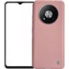 Generico Cover compatibile con ZTE Blade A73 5G 7160N DISPLAY schermo lcd 6.52 Copertura back custodia Protezione Gel Silicone TPU Morbida flessibile Soft Slim Case matte (Rosa)